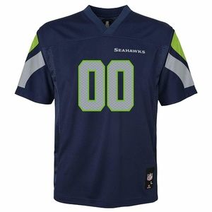 NFL Kids & Youth Team Color Fashion Jersey - Seattle Seahawks 2T